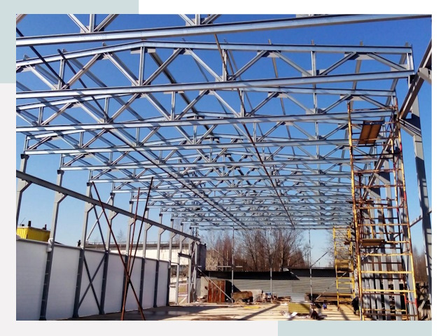 Строительство цехов в Вятские Поляны от 609 руб. под ключ