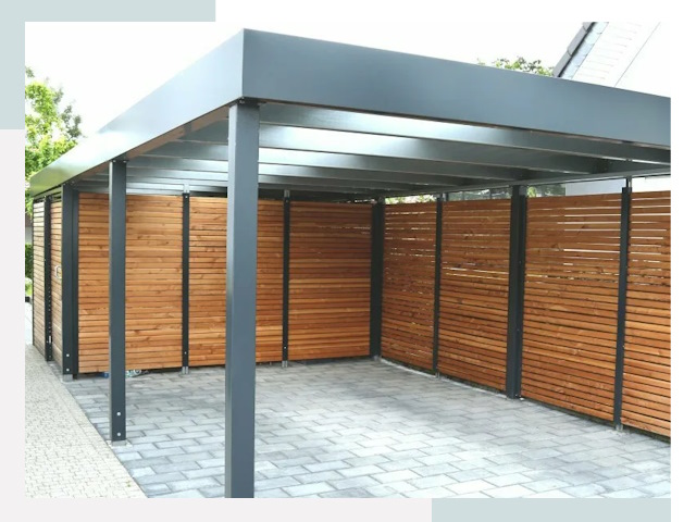 Навесы для парковки в Вятских Полянах