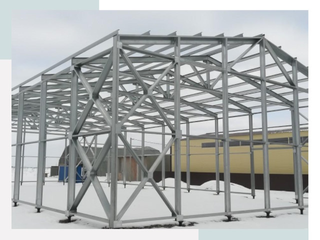 Каркасные ангары в Вятских Полянах