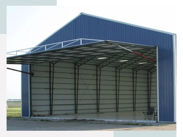 Прямо стенные ангары в Вятских Полянах