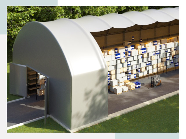 Тентовые ангары в Вятских Полянах