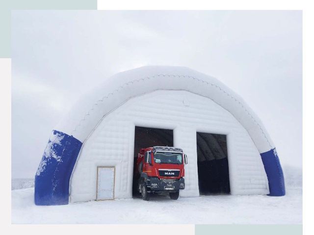 Мобильные ангары в Вятских Полянах