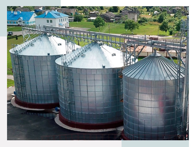 Металлические силосы в Вятских Полянах