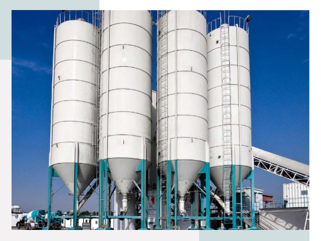 Строительство цементных силосов в Вятских Полянах