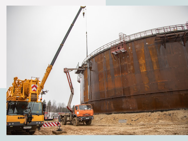 Монтаж резервуаров в Вятских Полянах от 609 руб. за м³