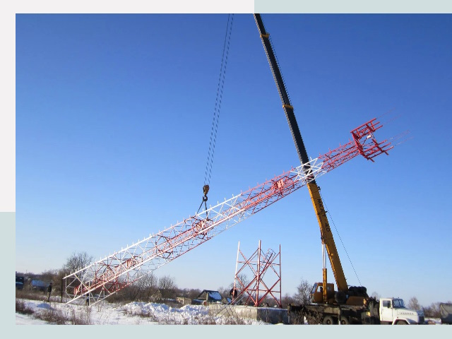 Строительство башен связи в Вятских Полянах от 609 руб.