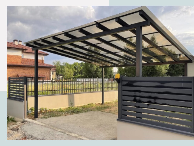 Металлические навесы в Вятские Поляны от 609 руб. за м²