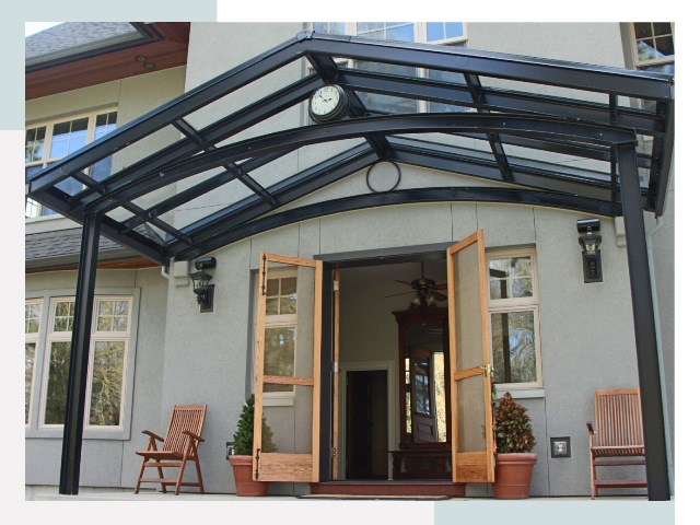 Козырьки металлические в Вятских Полянах