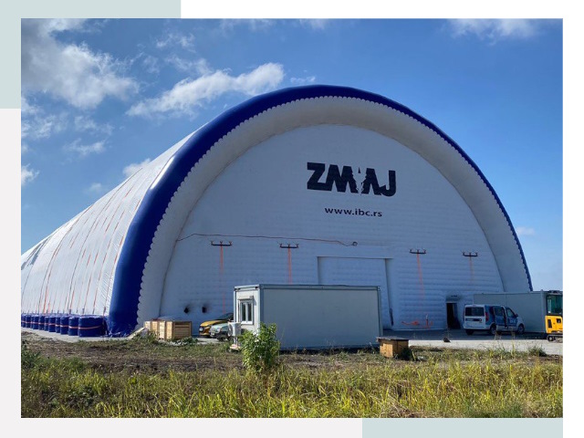 Брендирование ангаров в Вятских Полянах