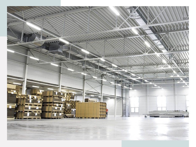 Освещение ангаров в Вятских Полянах