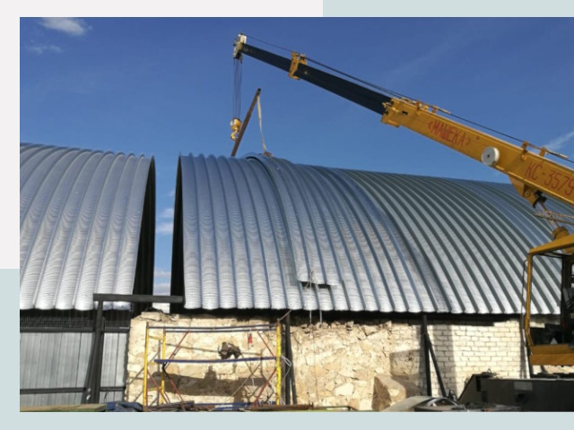 Реконструкция ангаров в Вятских Полянах от 609 руб.