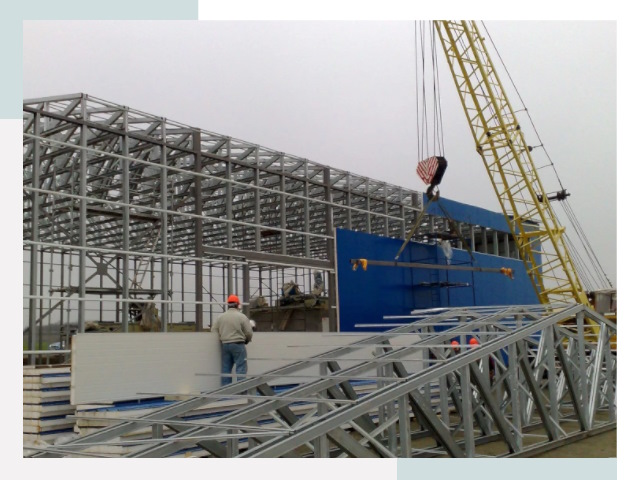 Монтаж ангаров в Вятских Полянах